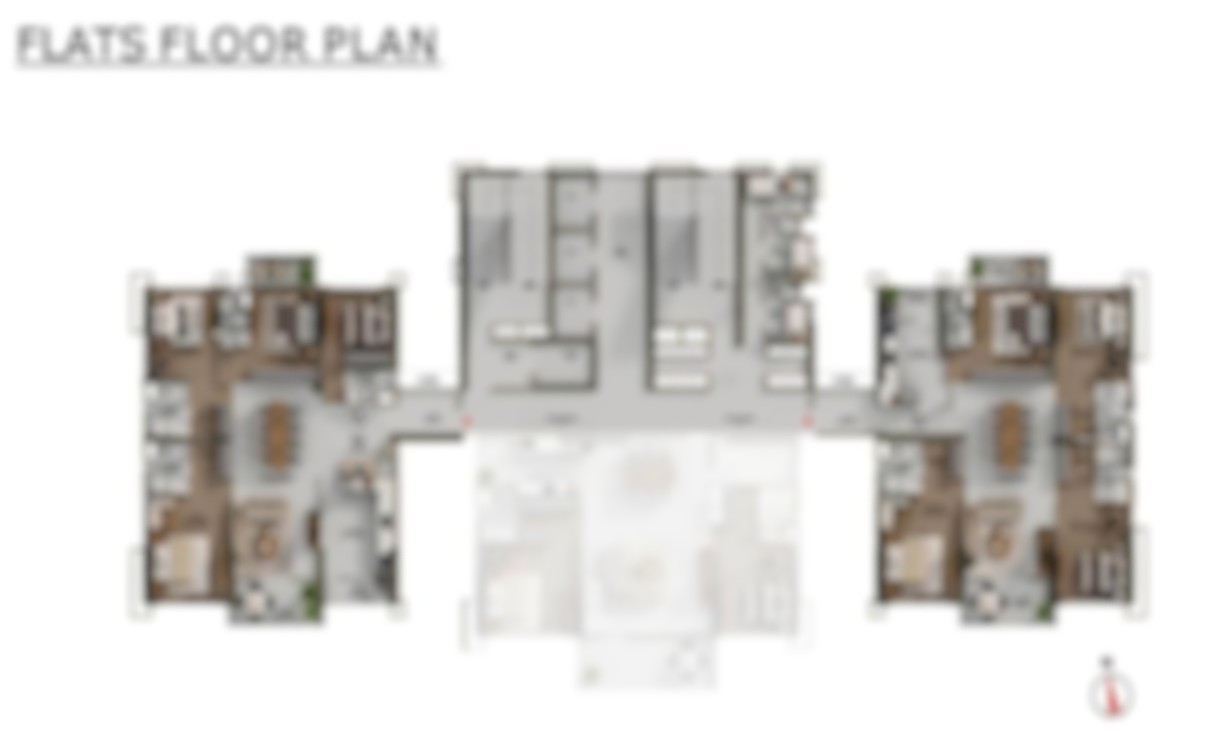 5 BHK + SERVANT Floor Plan